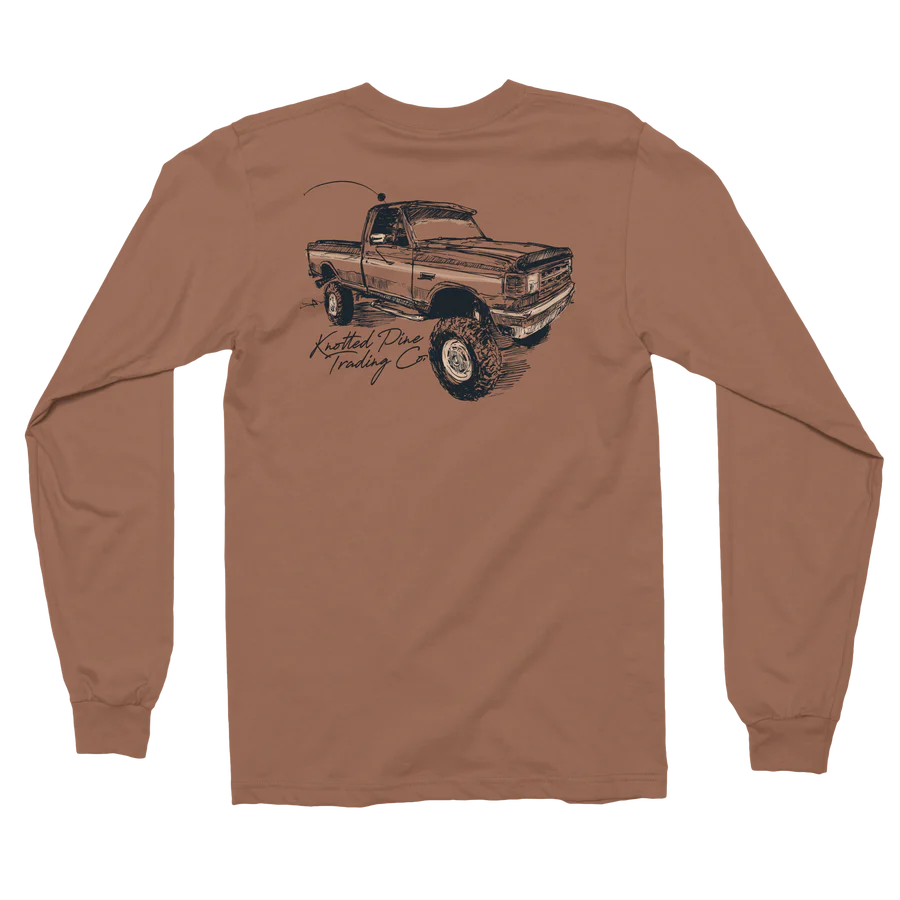 Knotted Pine Trading Co. F250 L/S TEE Shirt