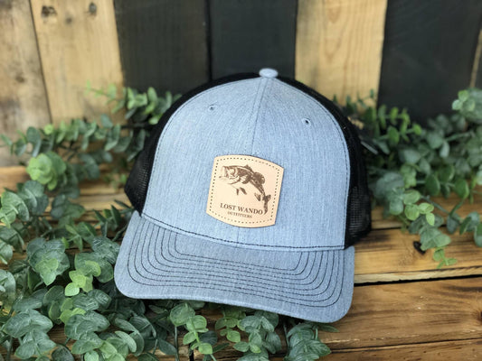 Lost Wando Bass Leather Patch Snapback Hat