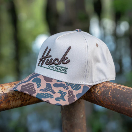 Huck Outdoors Delta Drift Huck Trucker Snapback Hat