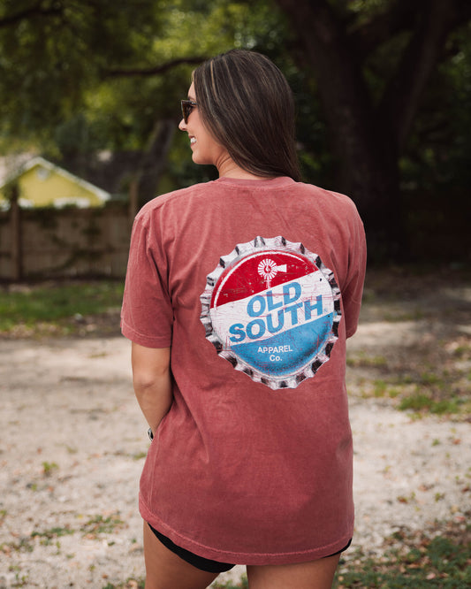 Old South Apparel Vintage Bottle Cap S/S TEE Shirt