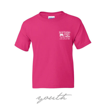 Southern Fried Cotton Youth Girls Tied & True S/S TEE Shirt