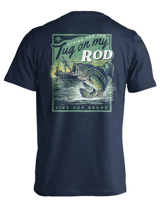 Live Oak Brand Tug on my Rod S/S TEE Shirt