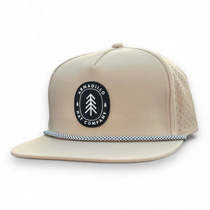 Armadillo Hat Co. The Pines Rope Snapback Hat