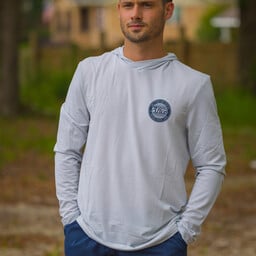 Aftco Men's Ocean Bound UPF Hooded Performance L/S Shirt