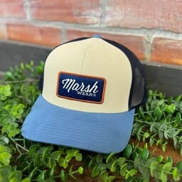 Marsh Wear Apparel Script Trucker Snapback Hat