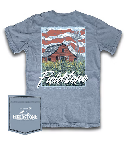 Fieldstone Outdoors USA Barn S/S TEE Shirt