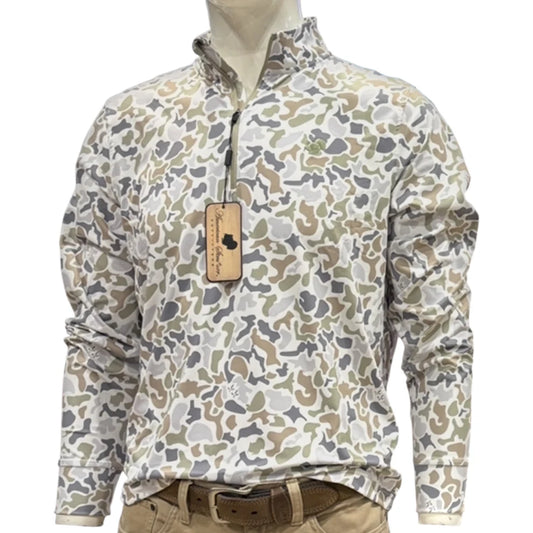 American Strutter Timperline Ghost 1/4 Performance Pullover Jacket