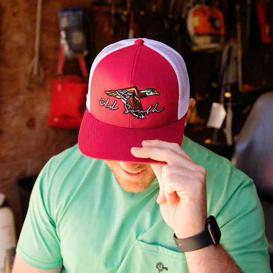 Old South Apparel Flying Wood Duck Snapback Hat