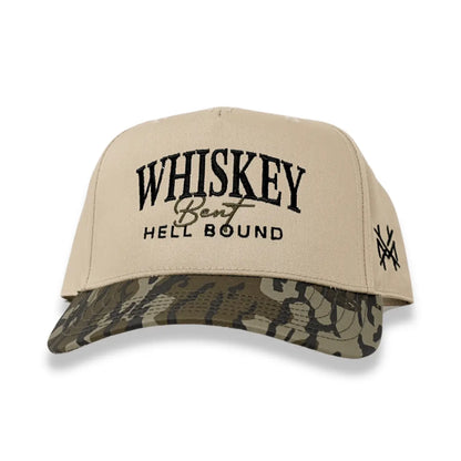 Mad Hatter Women's Whiskey Bent and Hell Bound Trucker Snapback Hat