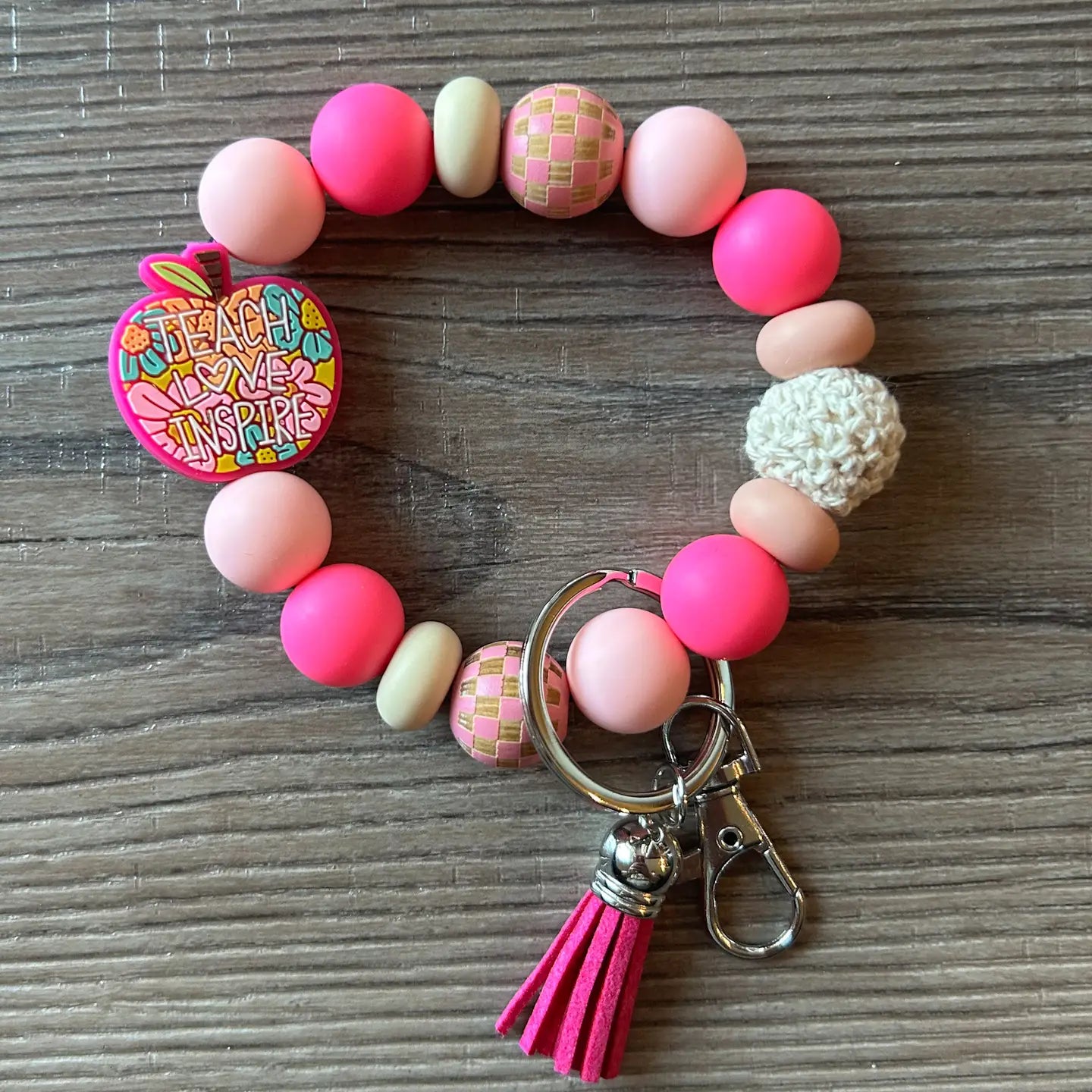 Jillian Ink Teach Love Inspire Wristlest