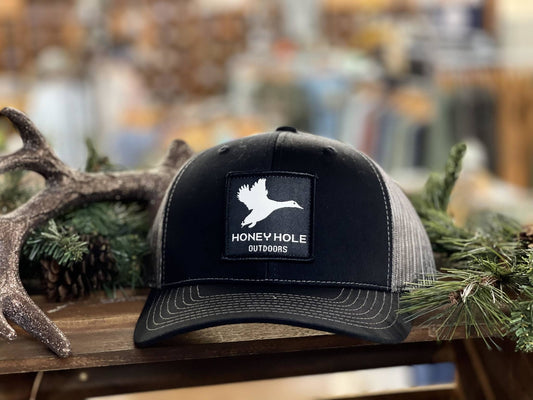 Honey Hole Outdoors Big Duck Patch Snapback Hat