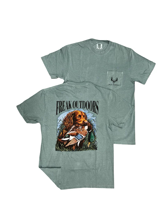 Freak Outdoors Boykin Hunt S/S Pocket TEE Shirt