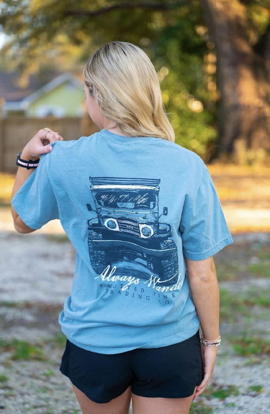 Knotted Pine Trading Co. Always Wander FJ S/S TEE Shirt