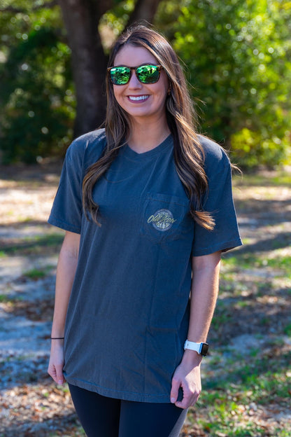 Old Row Outdoors 80s Camo Circle Pocket S/S TEE Shirt