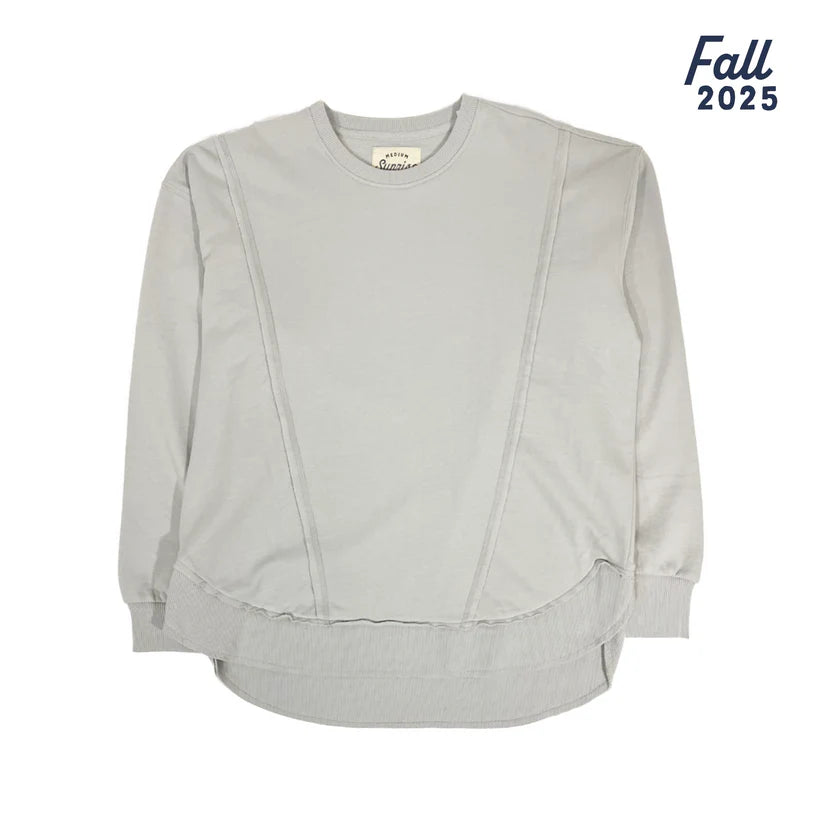 Southern Fried Cotton Women's Sunrise to Sunset Oversized Crewneck