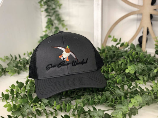 East Coast Waterfowl Embroidered Mallard Snapback Hat