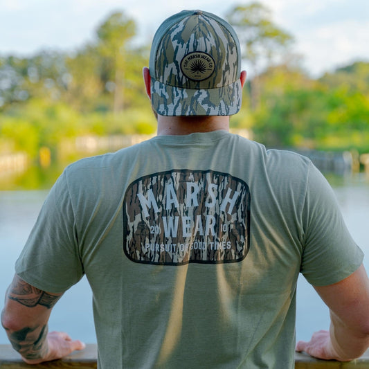 Marsh Wear Apparel Men's Alton Camo Mossy Oak S/S TEE Shirt