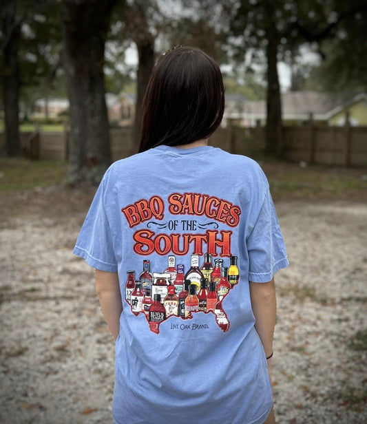 Live Oak Brand BBQ Sauces of the South S/S TEE Shirt