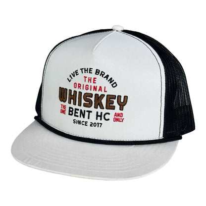 Whiskey Bent Hat Co. The Straight Rope Snapback Hat