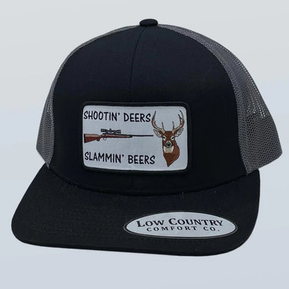 Low Country Comfort Shootin' Deer Patch Snapback Hat
