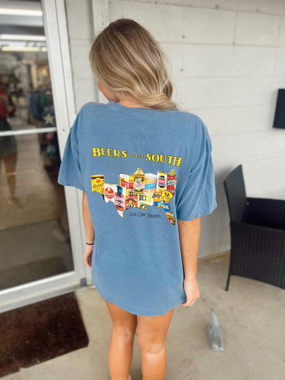 Live Oak Brand Beers of the South S/S TEE Shirt