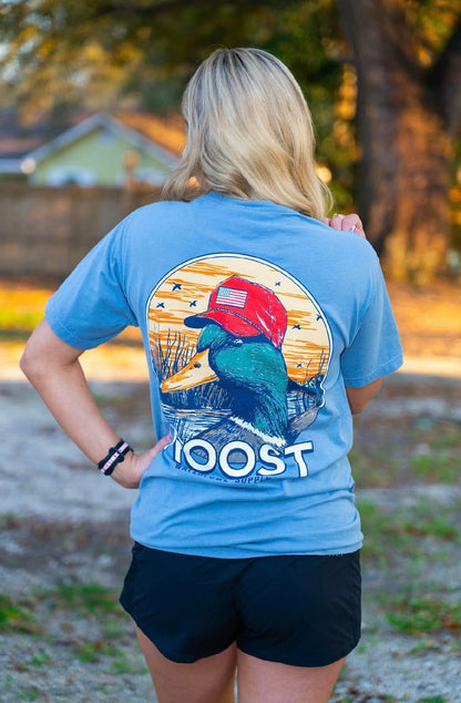 Roost Waterfowl Roost Duck w Hat S/S TEE Shirt