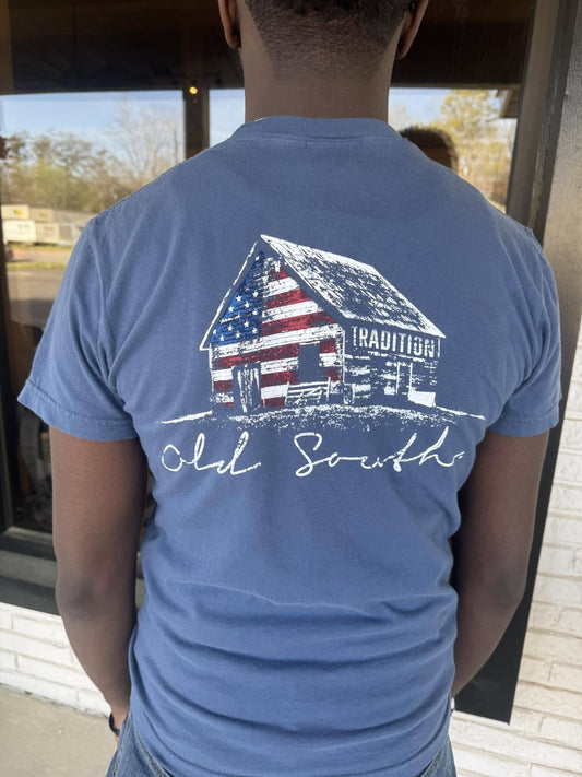 Old South Apparel Barn Ready S/S TEE Shirt