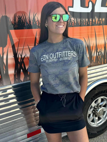 EZN Outfitters Women's Saraland Coordinates OFC S/S TEE Shirt