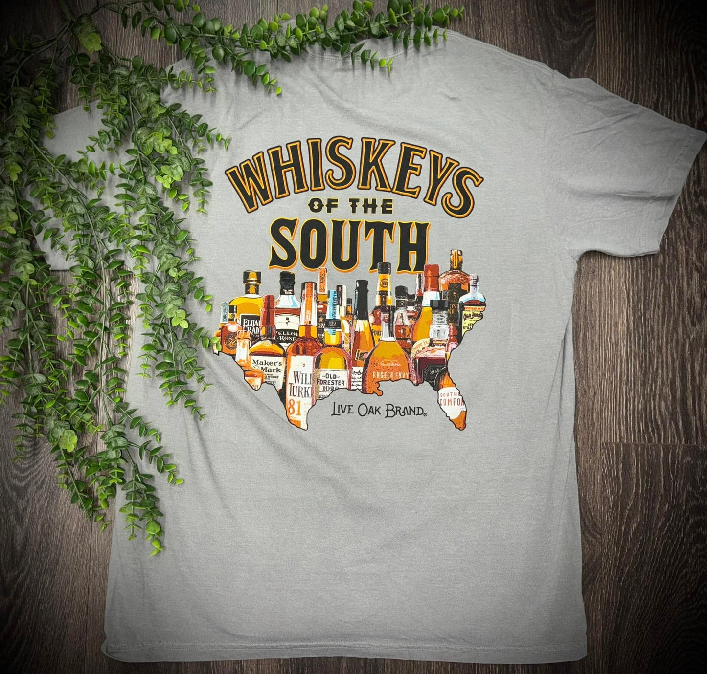 Live Oak Brand Whiskeys of the South S/S TEE Shirt