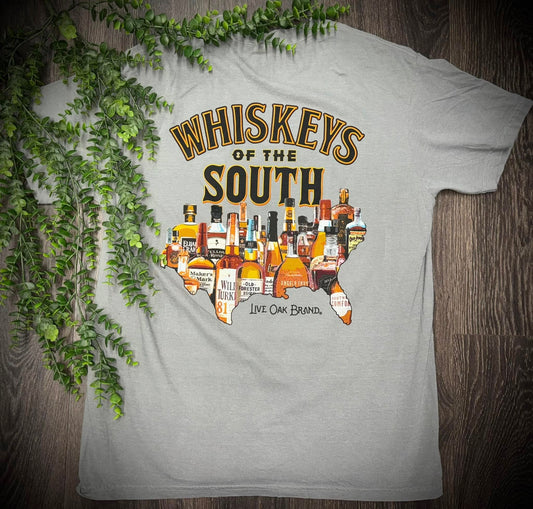 Live Oak Brand Whiskeys of the South S/S TEE Shirt