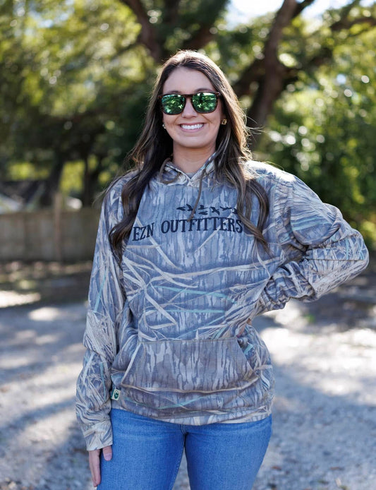 EZN Outfitters Mossy Oak Washed Out Hoodie