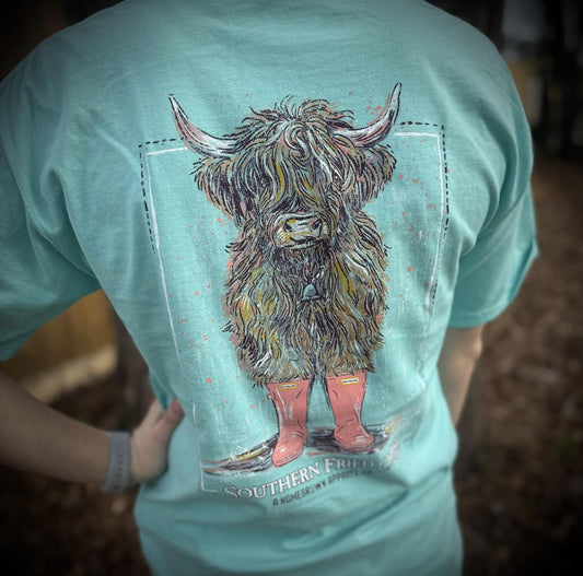 Southern Fried Cotton Women's Getting Caught in the Rain S/S TEE Shirt