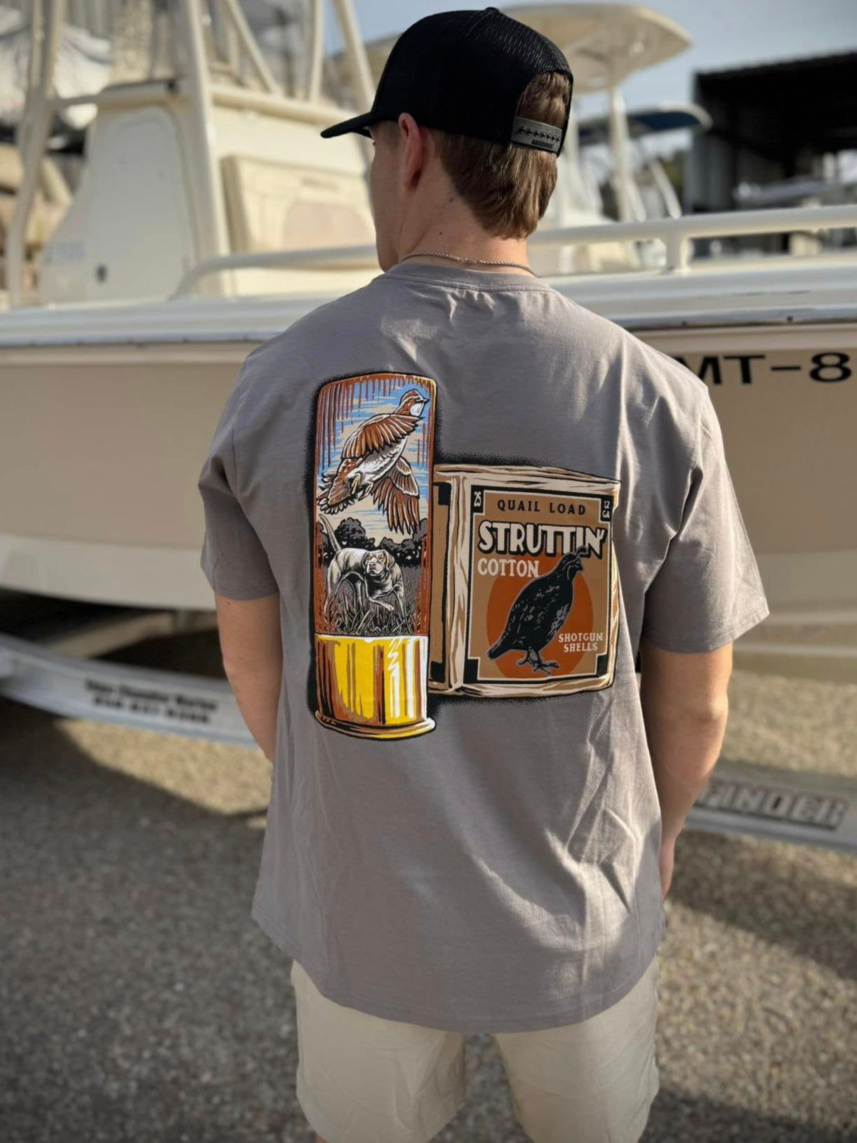 Struttin' Cotton Quail Loads S/S TEE Shirt
