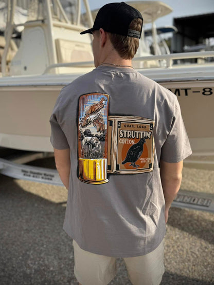 Struttin' Cotton Quail Loads S/S TEE Shirt