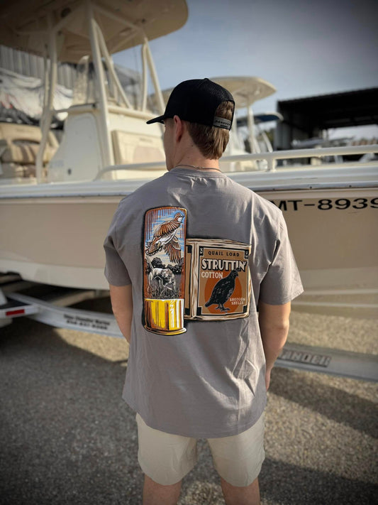 Struttin' Cotton Quail Loads S/S TEE Shirt