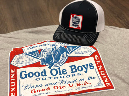 Good Ole Boy Outdoors USA Label S/S TEE Shirt