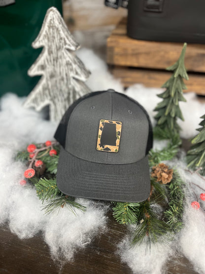 Low Country Comfort Alabama Outline Camo PVC Patch Snapback Hat