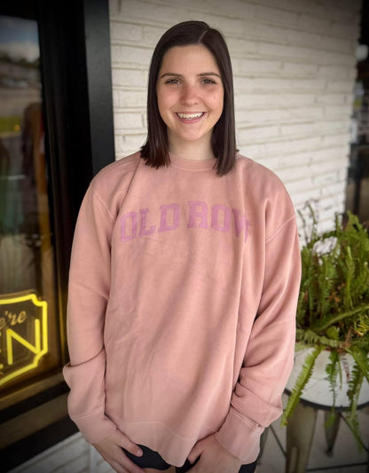 Old Row Outdoors Women's Pigment 2.0 Dyed Crewnecks