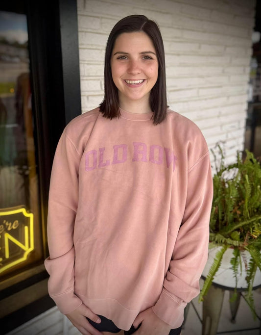 Old Row Outdoors Women's Pigment 2.0 Dyed Crewnecks