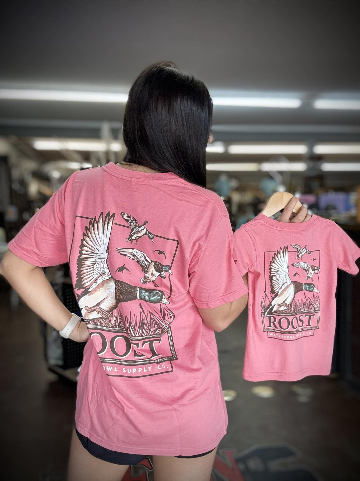 Roost Waterfowl Mallard Pitching S/S TEE Shirt