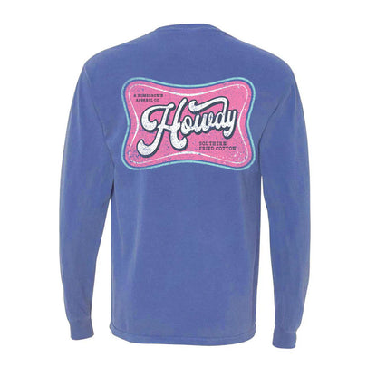 Southern Fried Cotton Women's Howdy L/S TEE Shirt