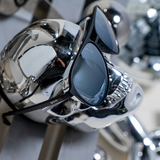 Goodr Add the Chrome Package Shades-Black and Silver