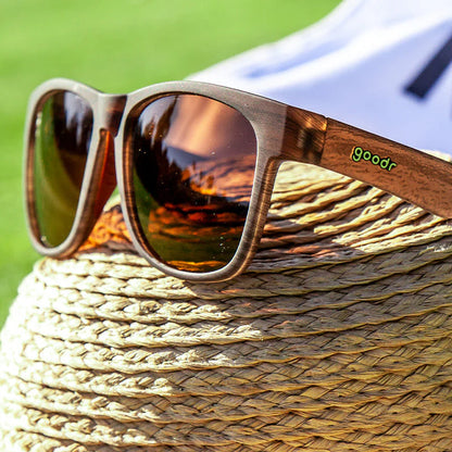 Goodr Just Knock It On! Shades - Wood Grain