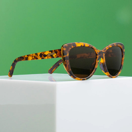 Goodr The Catwalk's Meow Shades - Brown Tortoise Shell