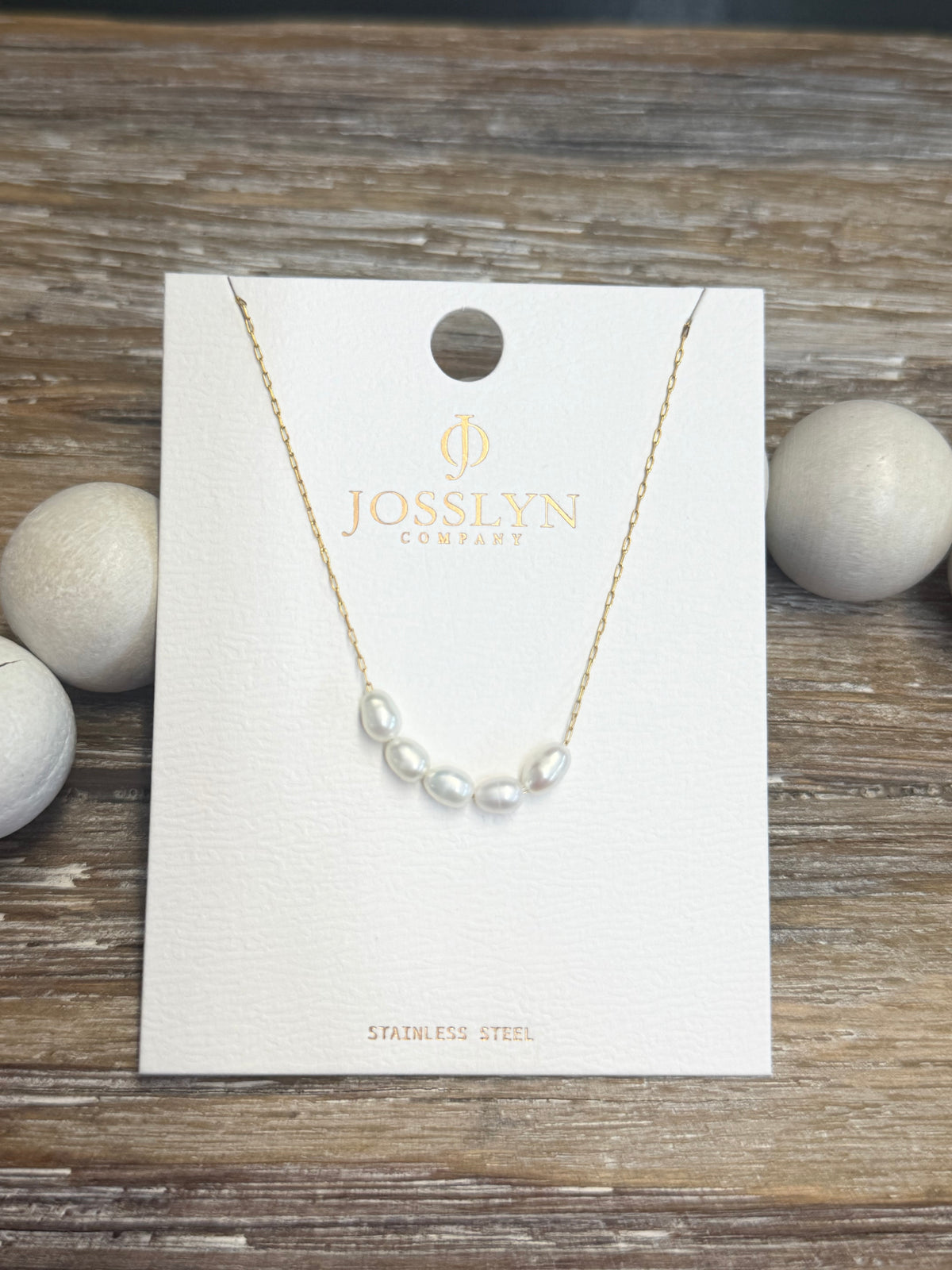 5 Pearl Necklace