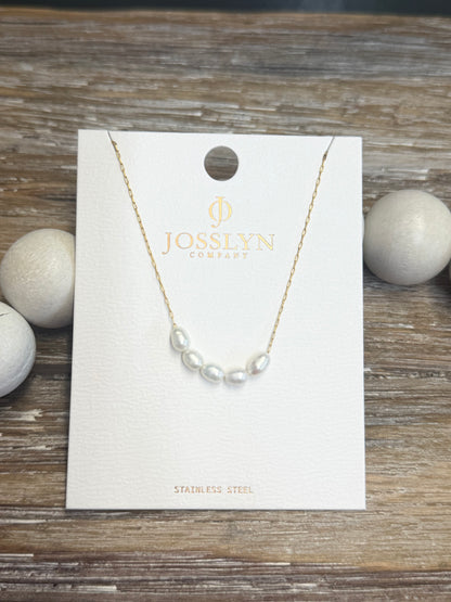 5 Pearl Necklace