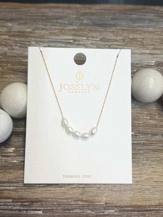 5 Pearl Necklace