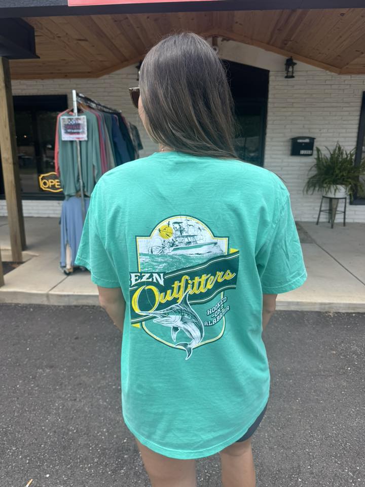 EZN Outfitters Hooked on Alabama S/S TEE Shirt