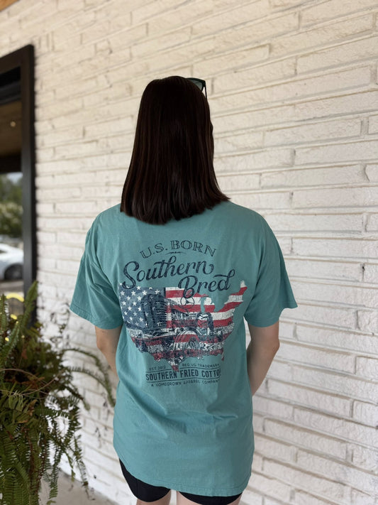 Southern Fried Cotton Southern Bred Tractor S/S TEE Shirt