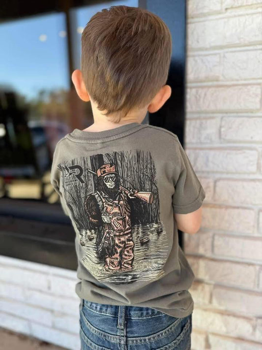 Roost Waterfowl Youth Roost Sasquatch S/S TEE Shirt